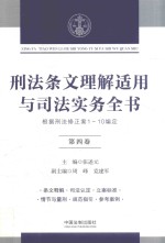 刑法条文理解适用与司法实务全书  根据刑法修正案1-10编定  第4卷