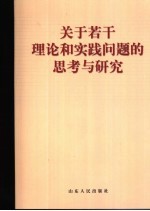 关于若干理论和实践问题的思考与研究