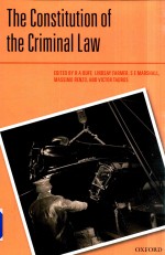 The Constitution of the Criminal law