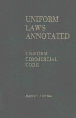 UNIFORM LAWS ANNOTATED