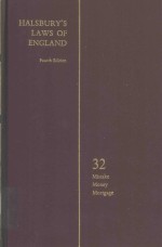 HALSBURY'S LAWS OF ENGLAND VOLUME 32