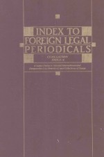 IDEX TO FOREIGN LEGAL PERIODICALS COMULATION 1-4