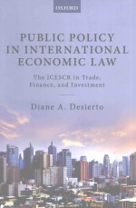 PUBLIC POLICY IN INTERNATIONAL ECONOMIC LAW THE ICESCR IN TRADE FINANCE