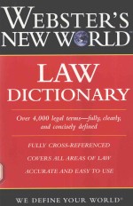 WEBSTER'S NEW WORLD LAW DICTIONARY