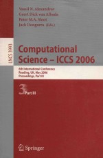 Computational Science - ICCS 2006 (vol. # 3993) 6th International Conference