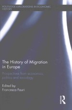 THE HISTORY OF MIGRATION IN EUROPE PROSPECTIVES FROM ECONOMICS