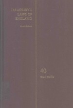 HALSBURY'S LAWS OF ENGLAND VOLUME 40