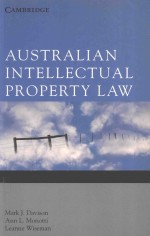 AUSTRALIAN INTELLECTUAL PROPERTY LAW