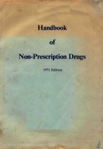 HANDBOOK OF NON PRESCRIPTION DRUGS