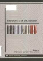 Materials research and application selected