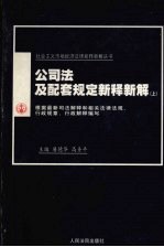 公司法及配套规定新释新解 上