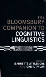 the bloomsbury companion to cognitive linguistics