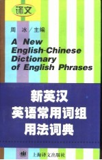 新英汉英语常用词组用法词典