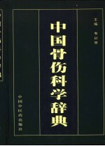 中国骨伤科学辞典