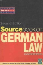 SOURCEBOOK ON GERMAN LAW