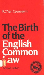 THE BIRTH OF THE ENGLISH COMMON LAW