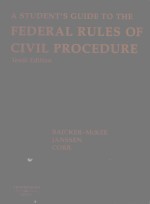 FEDERAL RULES OF CIVIL PROCEDURE TENTH EDITION