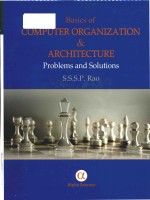 Basics of computer organization and architecture problems and solutions