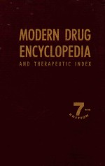 MODERN DRUG ENCYCLOPEDIA AND THERAPEUTIC INDEX