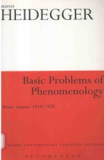 BASIC PROBLEMS OF PHENOMENOLOGY