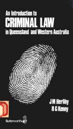 AN INTRODUCTION TO CRIMINAL LAW IN QUEENSLAND AND WESTERN AUSTRALIA