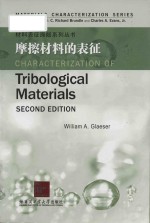 Characterization of tribological materials = 摩擦材料的表征