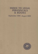 INDEX TO LEGAL PERIODICALS AND BOOKS 39