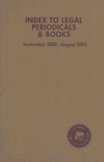 INDEX TO LEGAL PERIODICALS AND BOOKS 43