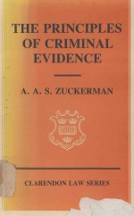 THE PRINCIPLES OF CRIMINAL EVIDENCE