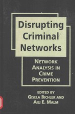 DISRUPTING CRIMINAL NETWORKS NETWORK ANAIYSIS IN CRIME PREVENTION