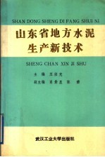 山东省地方水泥生产新技术