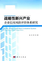 现代企业管理与创新系列 战略性新兴产业 企业信用风险评价体系研究