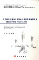 政府经济政策与企业资本投资及配置效率研究 金融危机背景下的实证分析