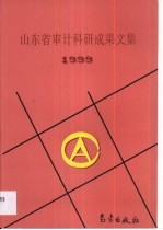 山东省审计科研成果文集 1999