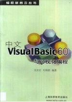 中文Visual Basic 6.0与可视化编程