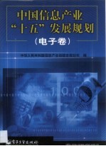 中国信息产业“十五”发展规划 电子卷