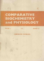 COMPARATIVE BIOCHEMISTRY AND PHYSIOLOGY VOLUME 51 PART C