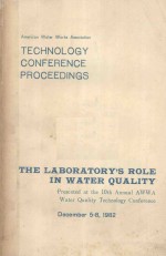 THE LABORATORY'S ROLE IN WATER QUALITY