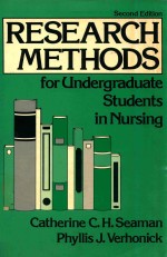 RESEARCH METHODS FOR UNDERGRADUATE STUDENTS IN NURSING