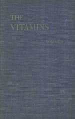 THE VITAMINS CHEMISTRY PHYSIOLOGY PATHOLOGY VOLUME I