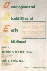 DEVELOPMENTAL DISABILITIES OF EARLY CHILDHOOD