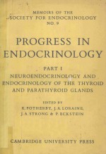 PROGRESS IN ENDOCRINOLOGY PART I