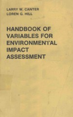 HANDBOOK OF VARIABLES FOR ENVIRONMENTAL IMPACT ASSESSMENT