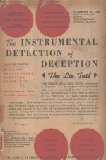 THE INSTRUMENTAL DETECTION OF DECEPTION