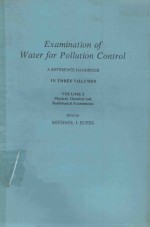 EXAMINATION OF WATER OF POLLUTION CONTROL A REFERENCE HANDBOOK IN THREE VOLUMES VOLUME 2