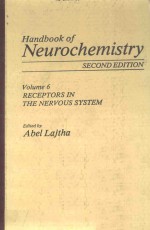 HANDBOOK OF NEUROCHEMISTRY SECOND EDITION VOLUME 6 RECEPTORS IN THE NERVOUS SYSTEM