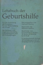 LEHRBUCH DER GEBURTSHILFE