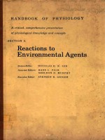 HANDBOOK OF PHYSIOLOGY SECTION 9 REACTIONS TO ENVIRONMENTAL AGENTS