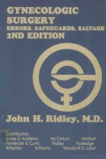 GYNECOLOGIC SURGERY ERRORS SAFEGUARDS SALVAGE 2ND EDITION