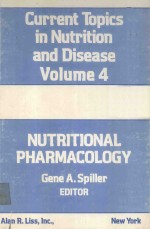 NUTRITIONAL PHARMACOLOGY